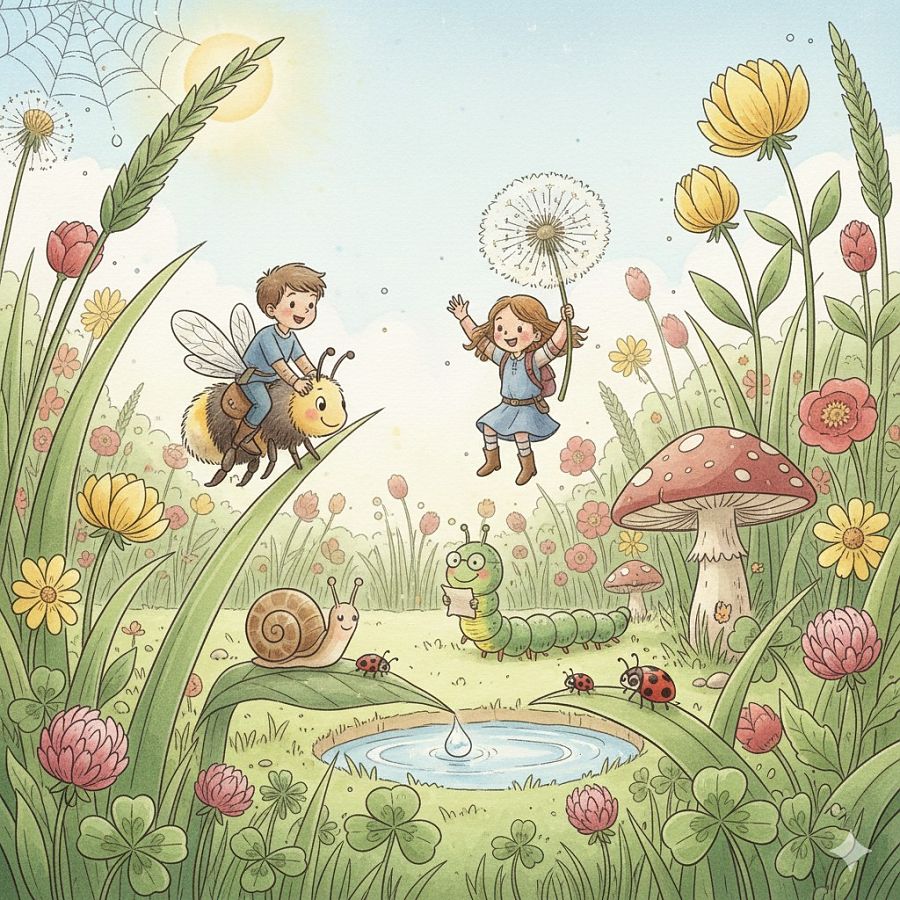 Kinderklub: Was blüht und summt denn da?