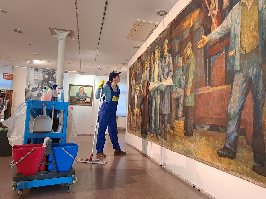 Öffentliche Putzfrauenführung