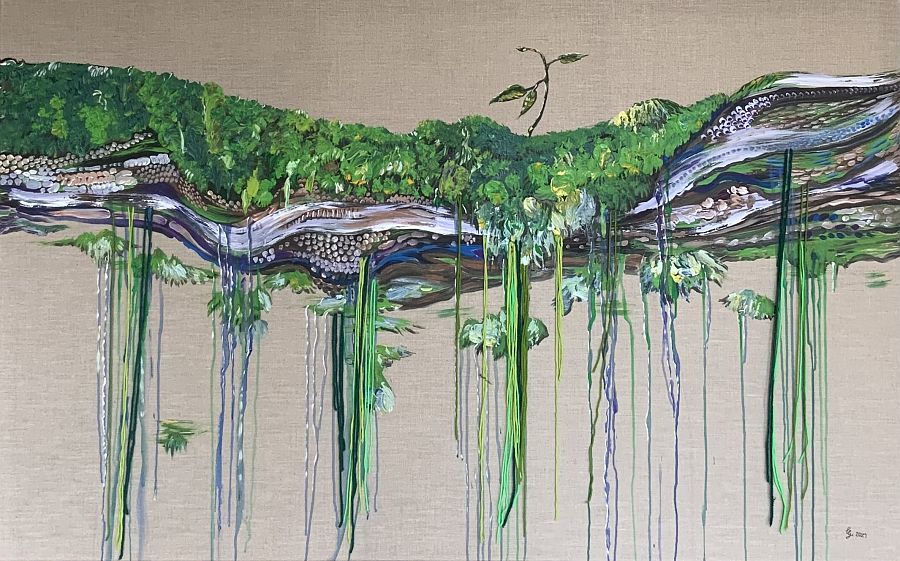 „Entwurzelt“- Kabinettausstellung von Cornelia Götze