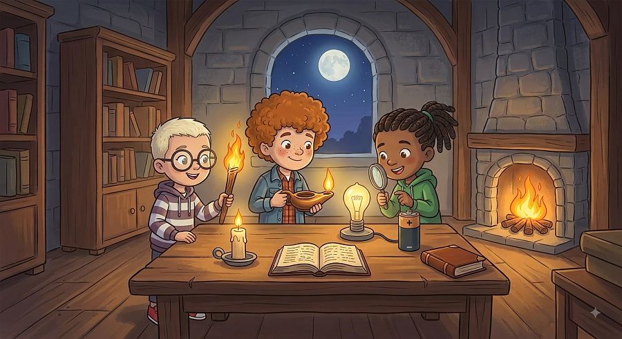 Kinderklub: Licht ins Dunkel – Erleuchtende Geschichten