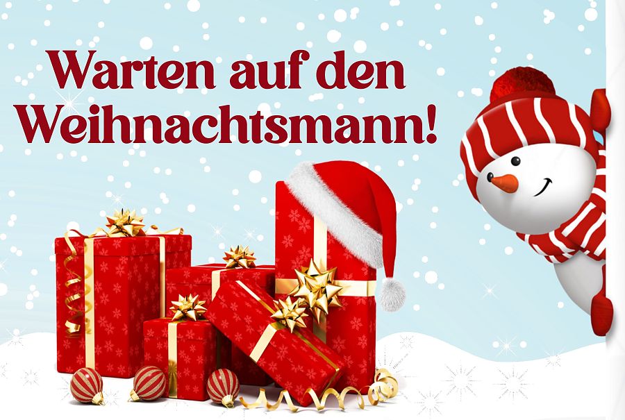 Warten auf den Weihnachtsmann